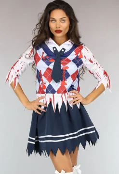 Bebloed Zombie Meisje Kostuum