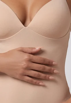 Beige Corrigerende Bodysuit