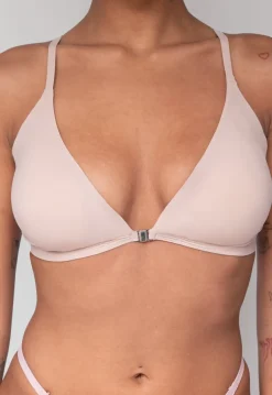 Beige Softcup Comfort BH met Padding en Magneet Sluiting
