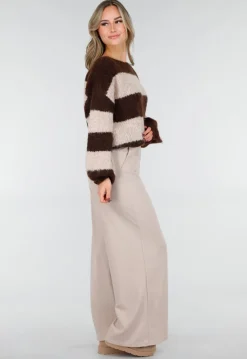 Beige Suède Look Lage Boots