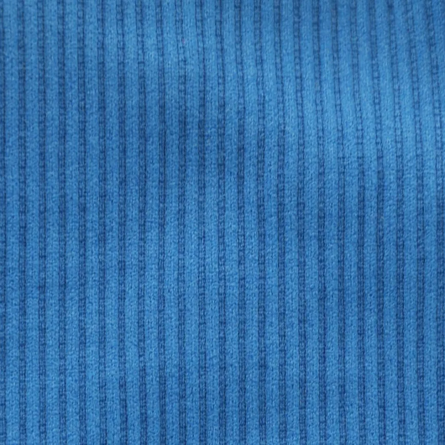 Blauwe Rib Sportset met Rits