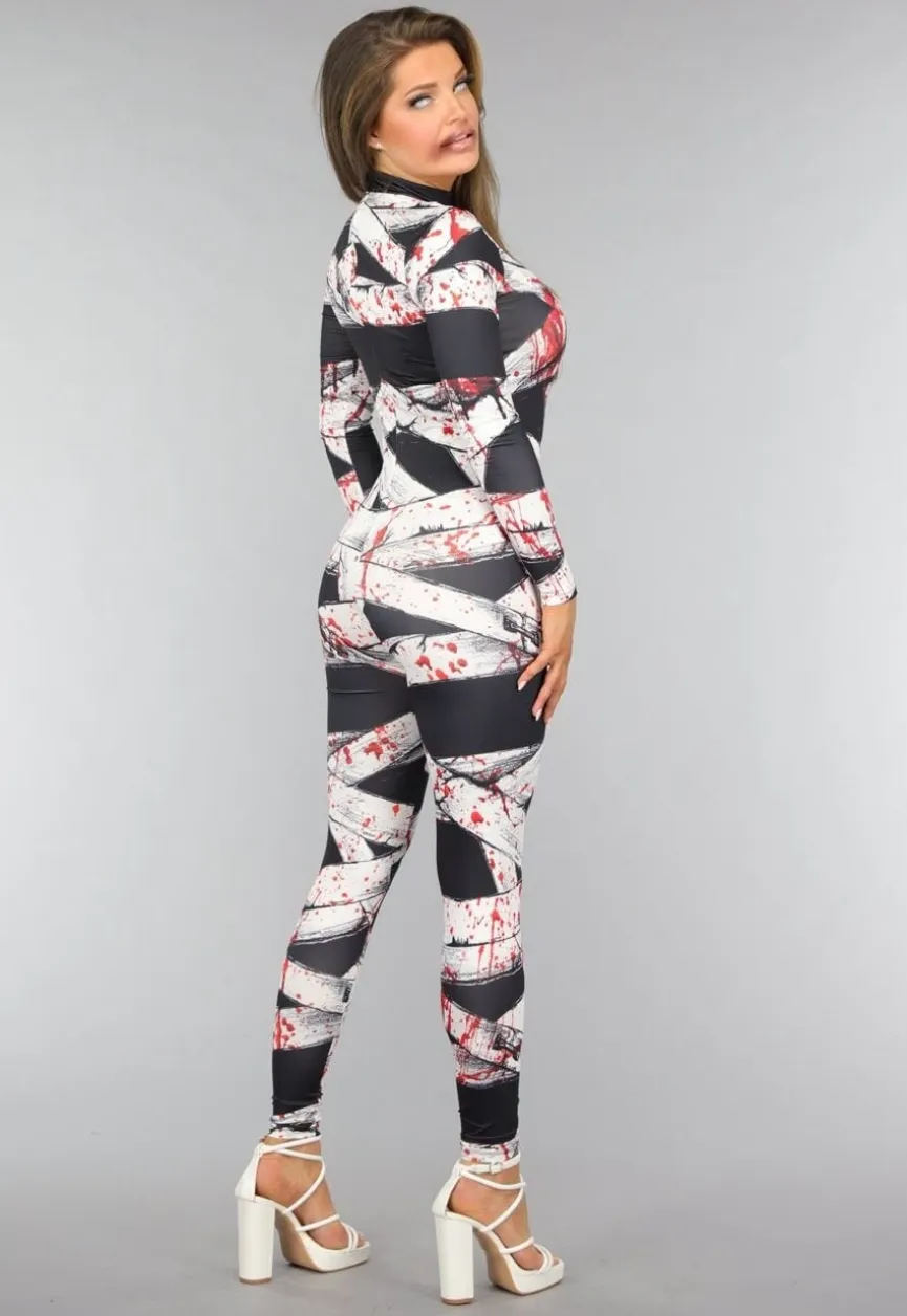 Bloederige Mummie Jumpsuit