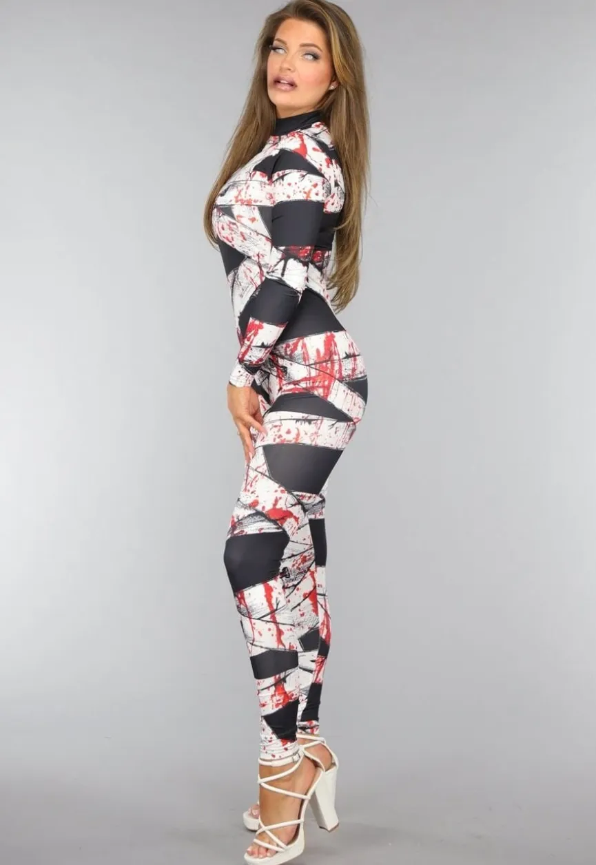 Bloederige Mummie Jumpsuit
