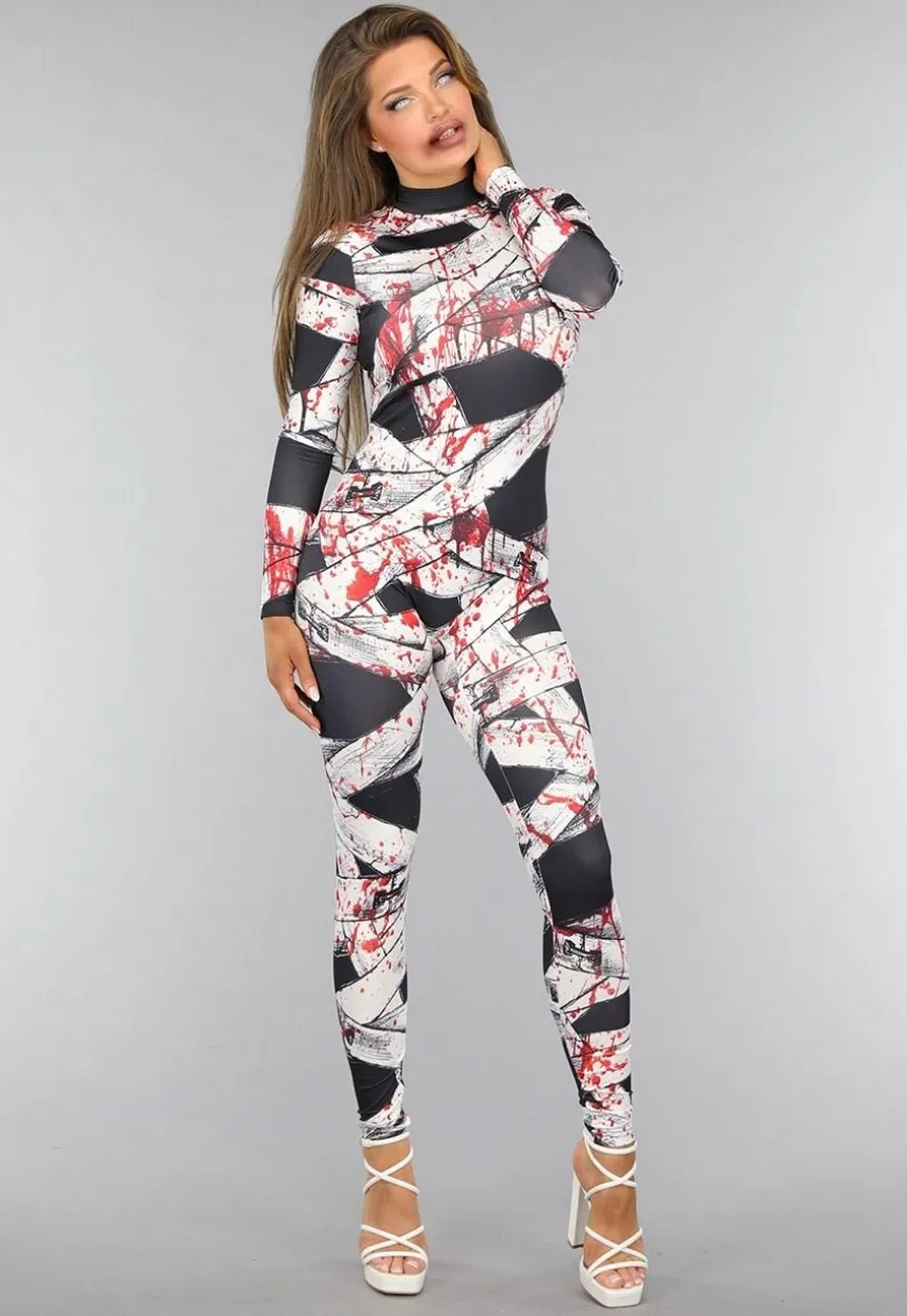 Bloederige Mummie Jumpsuit