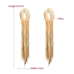 Bohemian Style Oorbellen met Fringe
