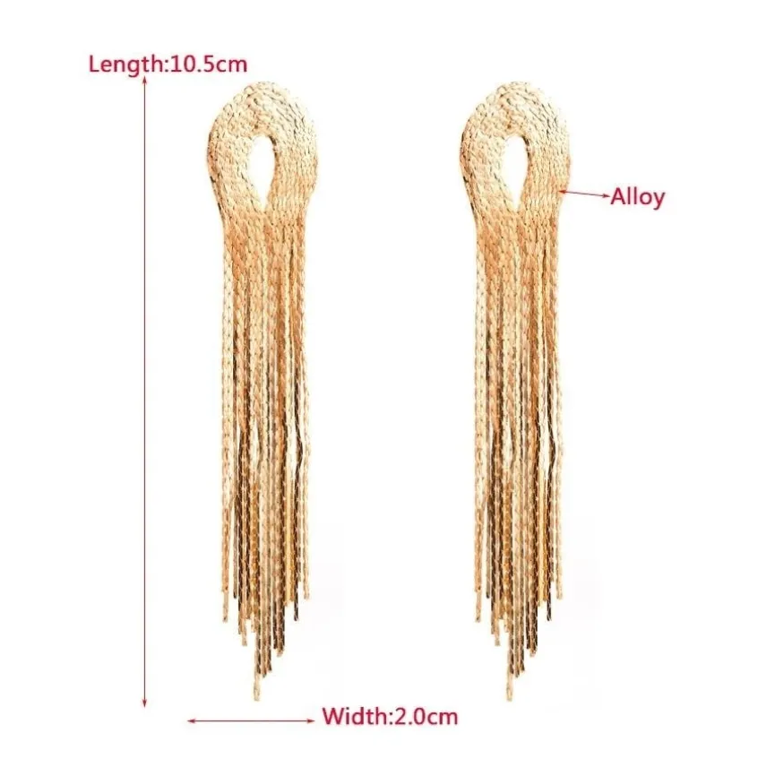 Bohemian Style Oorbellen met Fringe