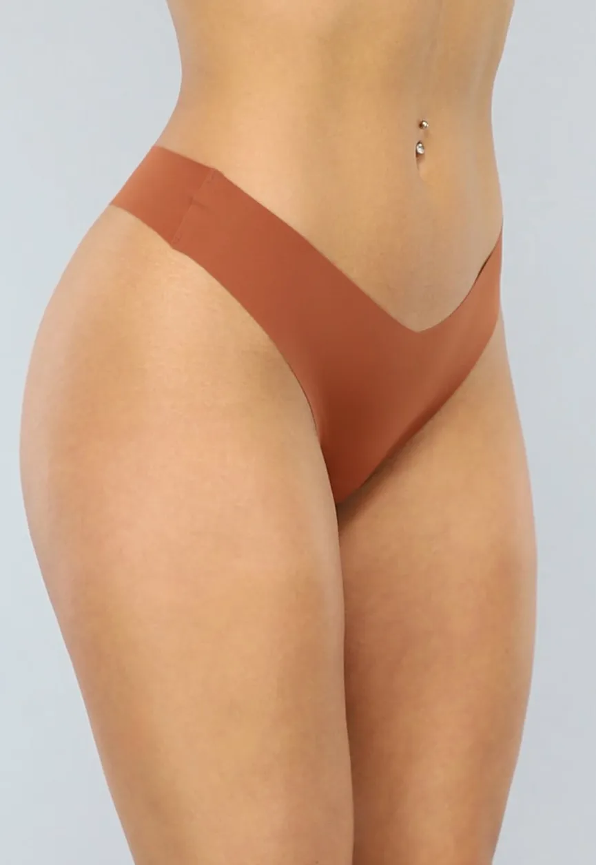 Bruine String met V Model