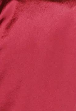 Burgundy Satijnen Blazer