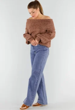 Camel Suède-Look Instappers met Teddystof