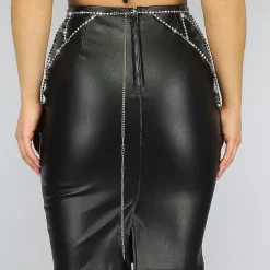 Chain Rokje van Strass steentjes