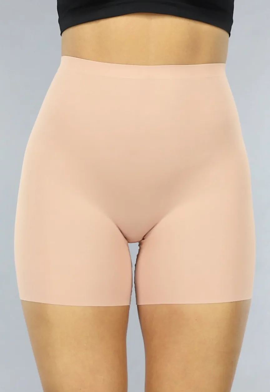 Corrigerende Naadloze Biker Short met Hoge Taille