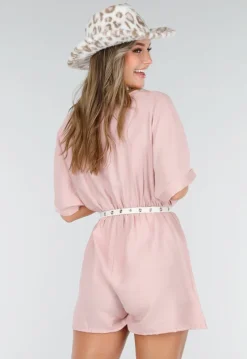 Cowboyhoed met Roze Luipaardprint van Faux Fur
