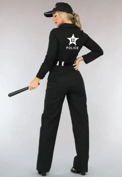 Deluxe Politiejumpsuit Kostuum