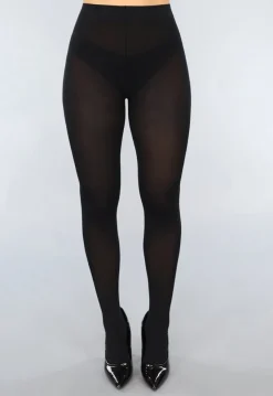 40 Denier Matte Panty in Zwart