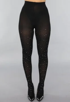 60 Denier Panty met Strass