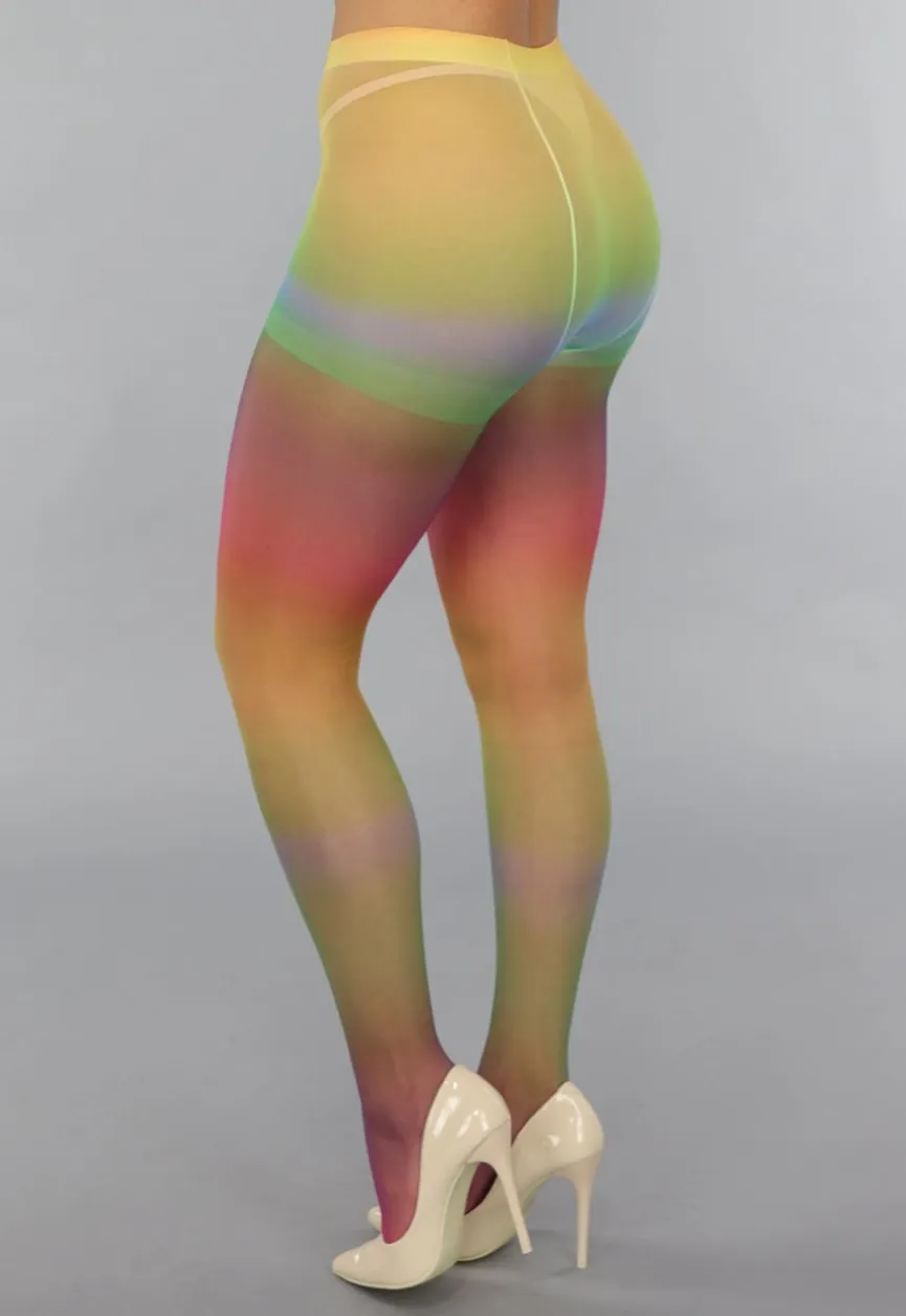 20 Denier Regenboog Panty