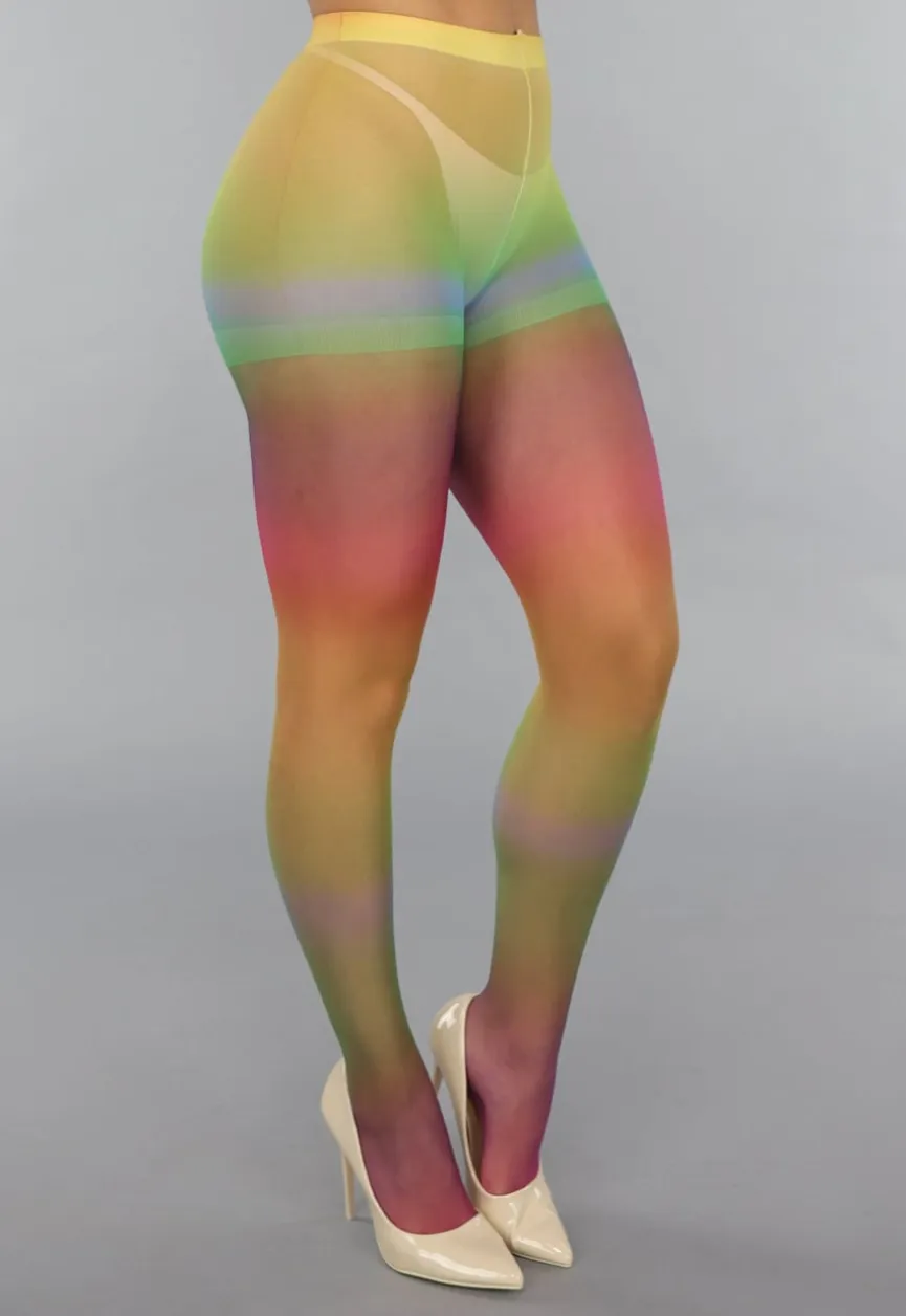 20 Denier Regenboog Panty