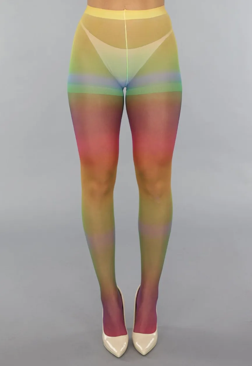 20 Denier Regenboog Panty