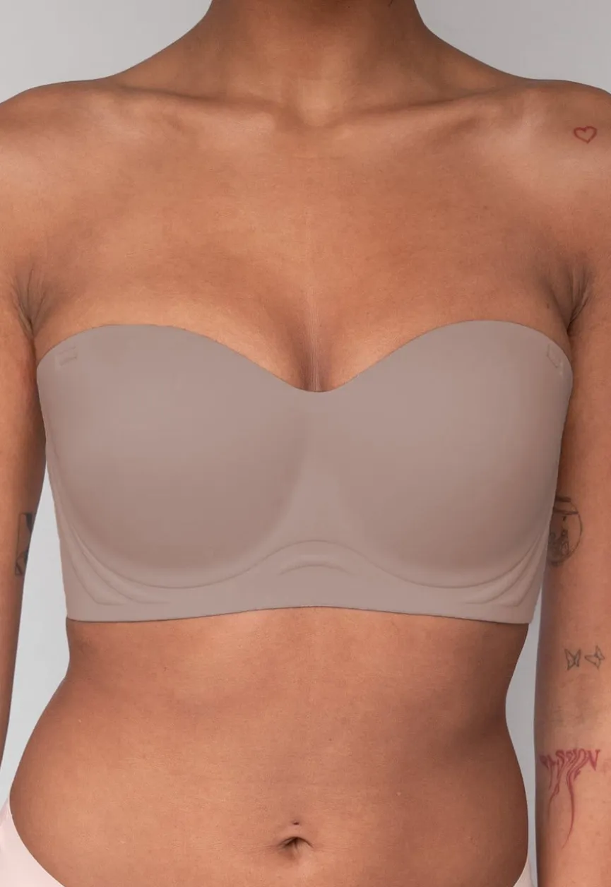 De Perfecte Strapless BH in Soft Bruin