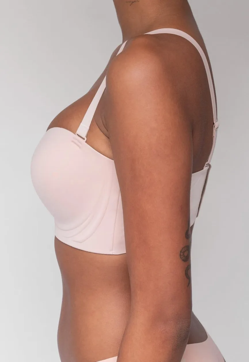 De Perfecte Strapless BH in Soft Roze