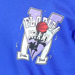 Donkerblauw Oversized Basketbal T-Shirt
