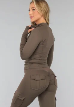 Donkerbruine Cargo Gymset met Scrunch