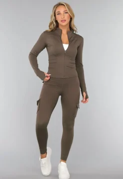 Donkerbruine Cargo Gymset met Scrunch