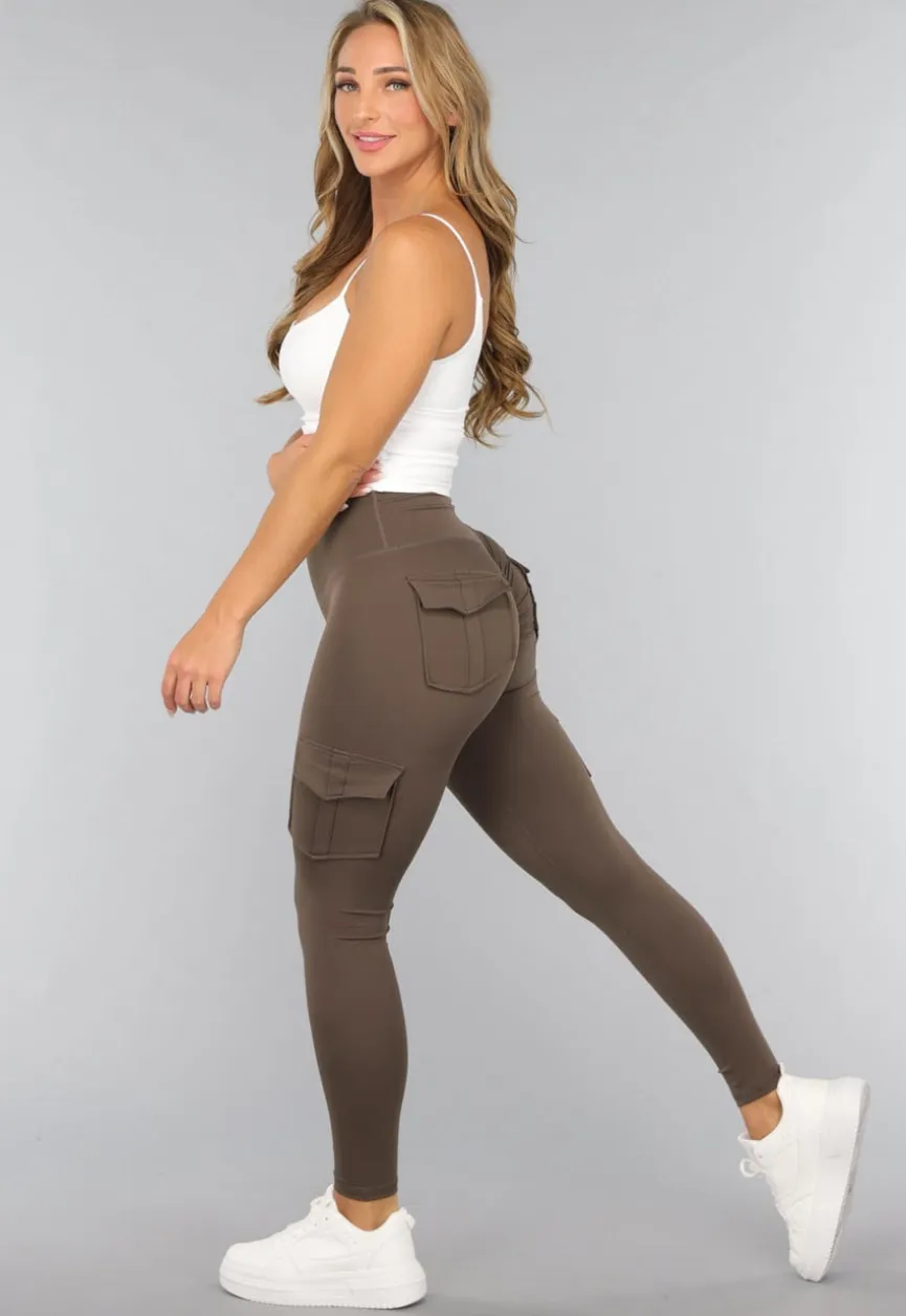 Donkerbruine Cargo Gymset met Scrunch