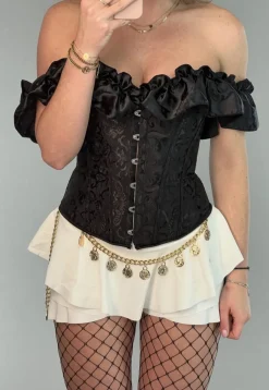 Dubbele Bellychain met Coins