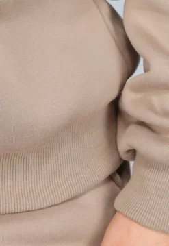 Fleece Jogger Set in Camel