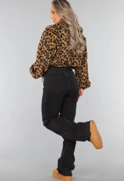 Fleece Panterprint Jasje