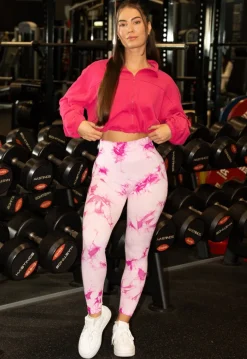 Fuchsia Cropped Vest