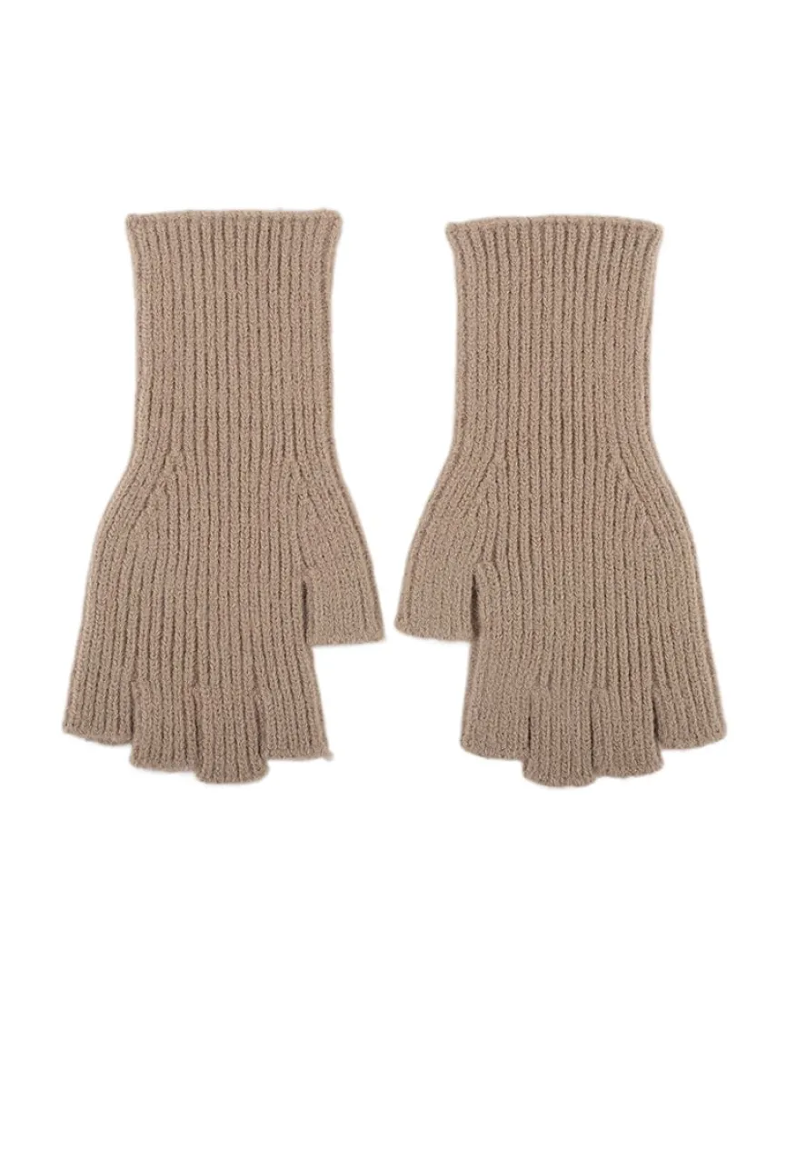 Gebreide Halve Handschoenen
