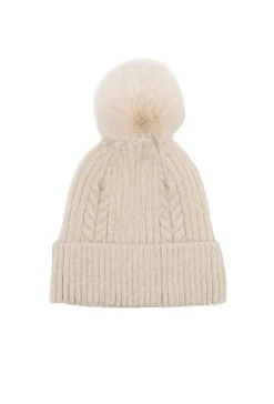 Gebreide Muts met Pompon