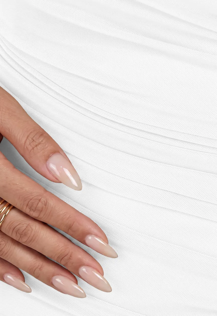 Gedrapeerde Asymmetrische Witte Jurk met One Shoulder