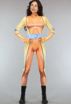 Geel Totally Spies Kostuum