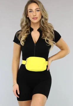 Gele Fanny Pack met Gesp