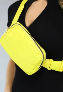Gele Fanny Pack met Gesp