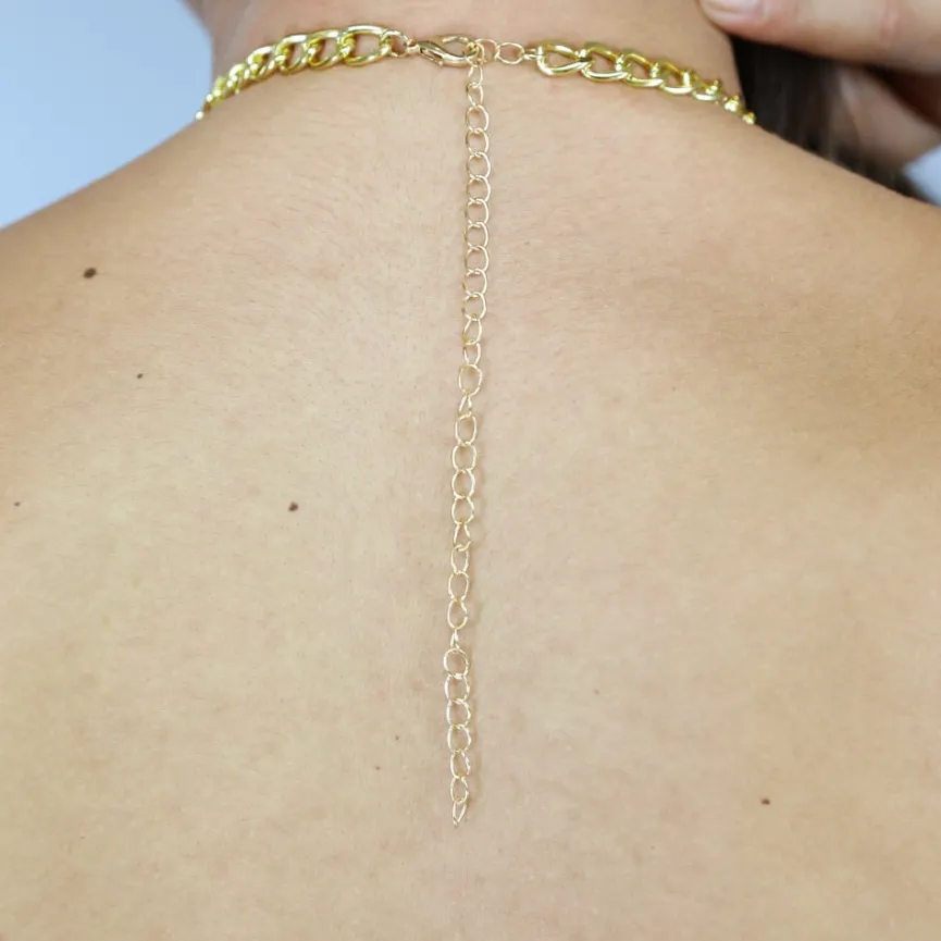 Gouden Diamond Sexy Bodychain