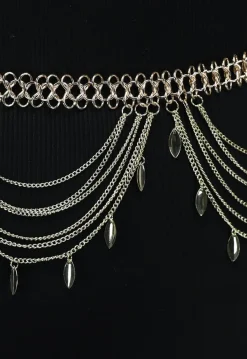 Gouden Layered Heupriem met Bedeltjes