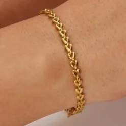 Gouden Minimalistische Armband