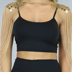 Gouden Schouder Necklace Chain