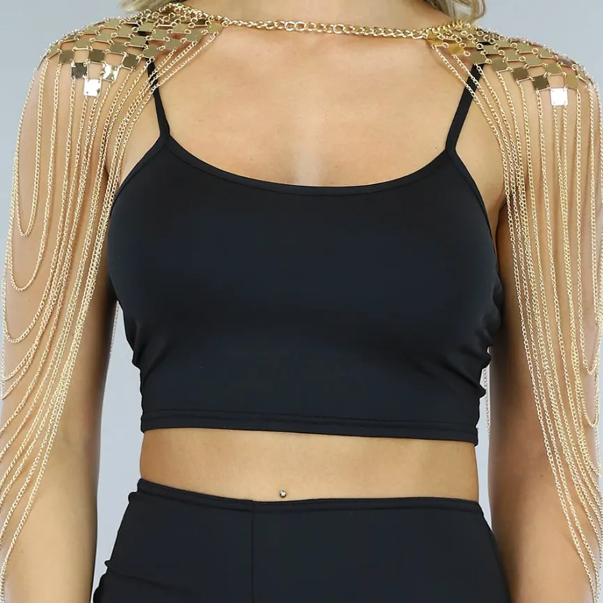 Gouden Schouder Necklace Chain