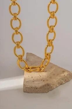 Gouden Statement Chain Ketting