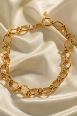 Gouden Statement Chain Ketting