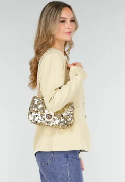 Gouden Tas met Pailletten