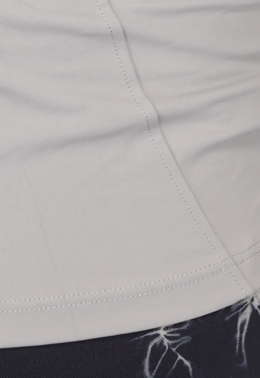 Grijs Sportvest met Duimgaten