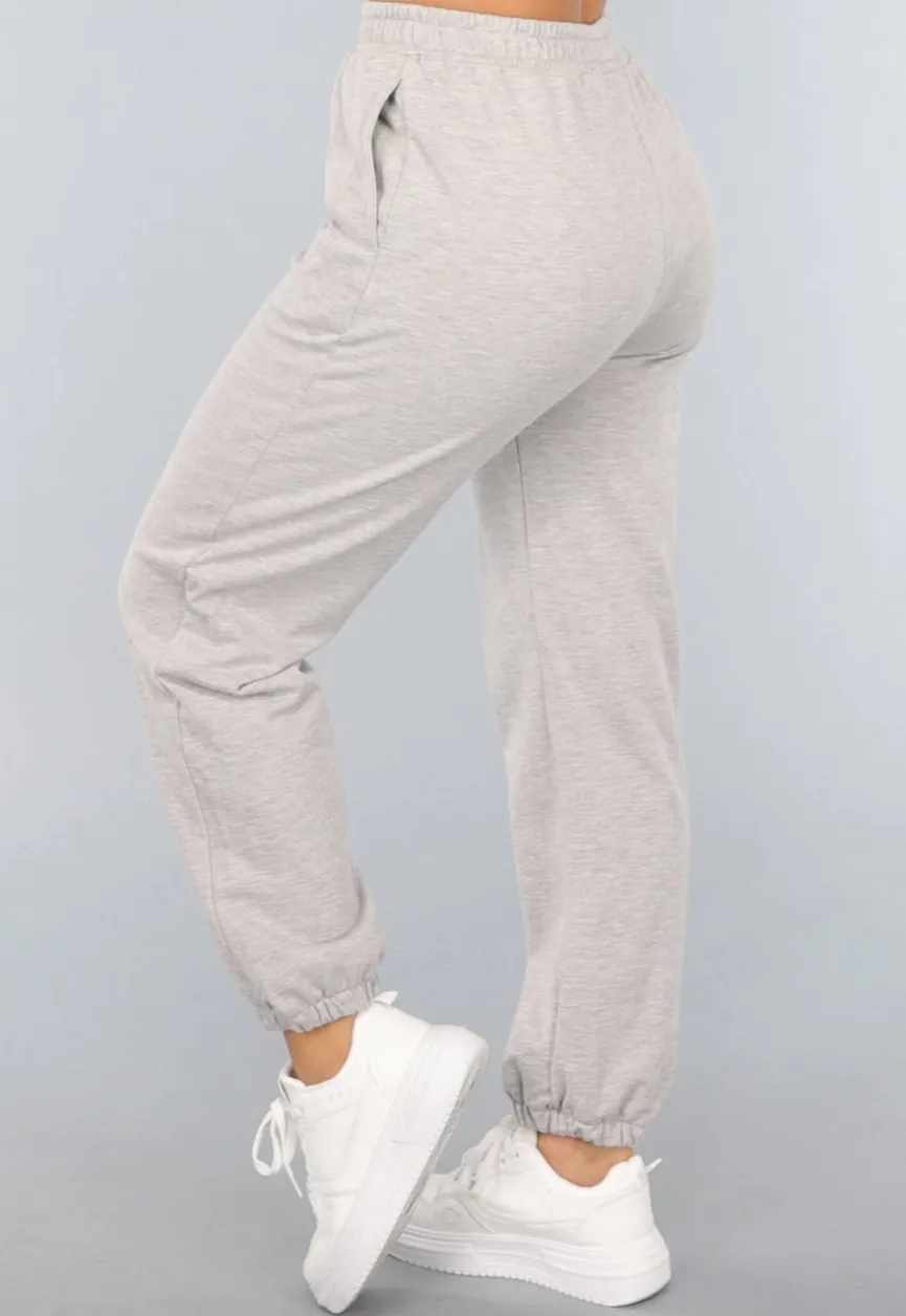 Grijze Jogger met Cutout