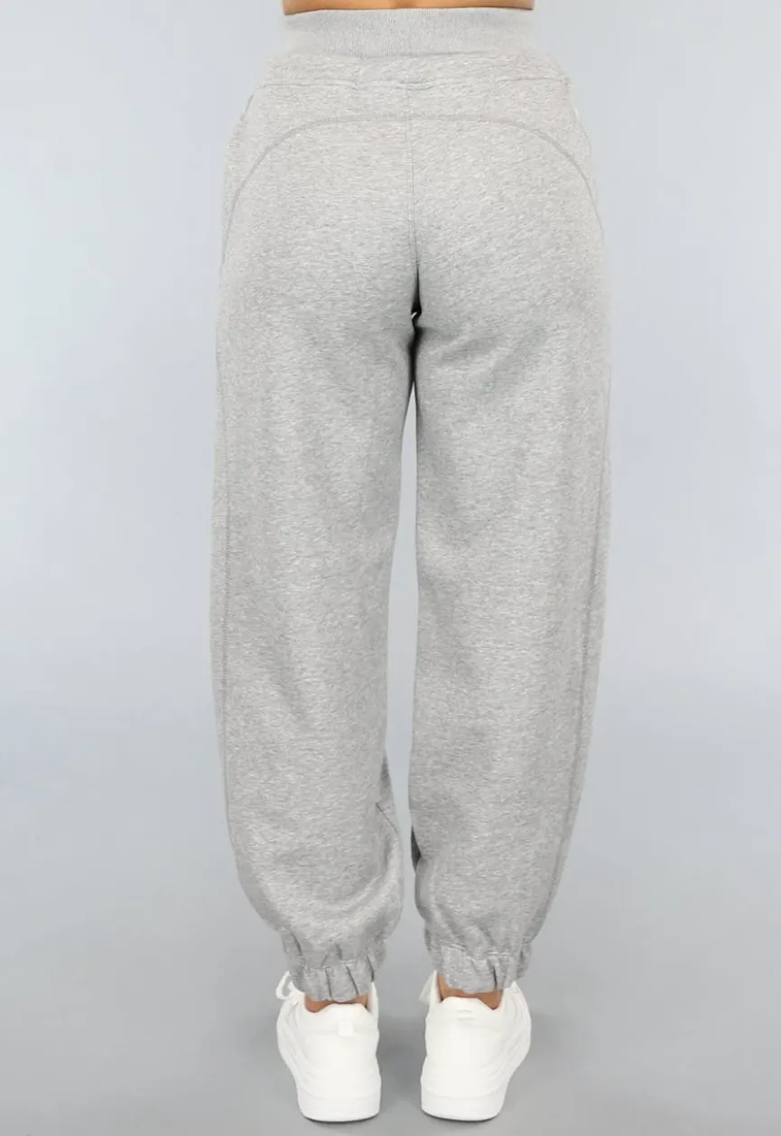Grijze Jogger met Grote Elastische Band