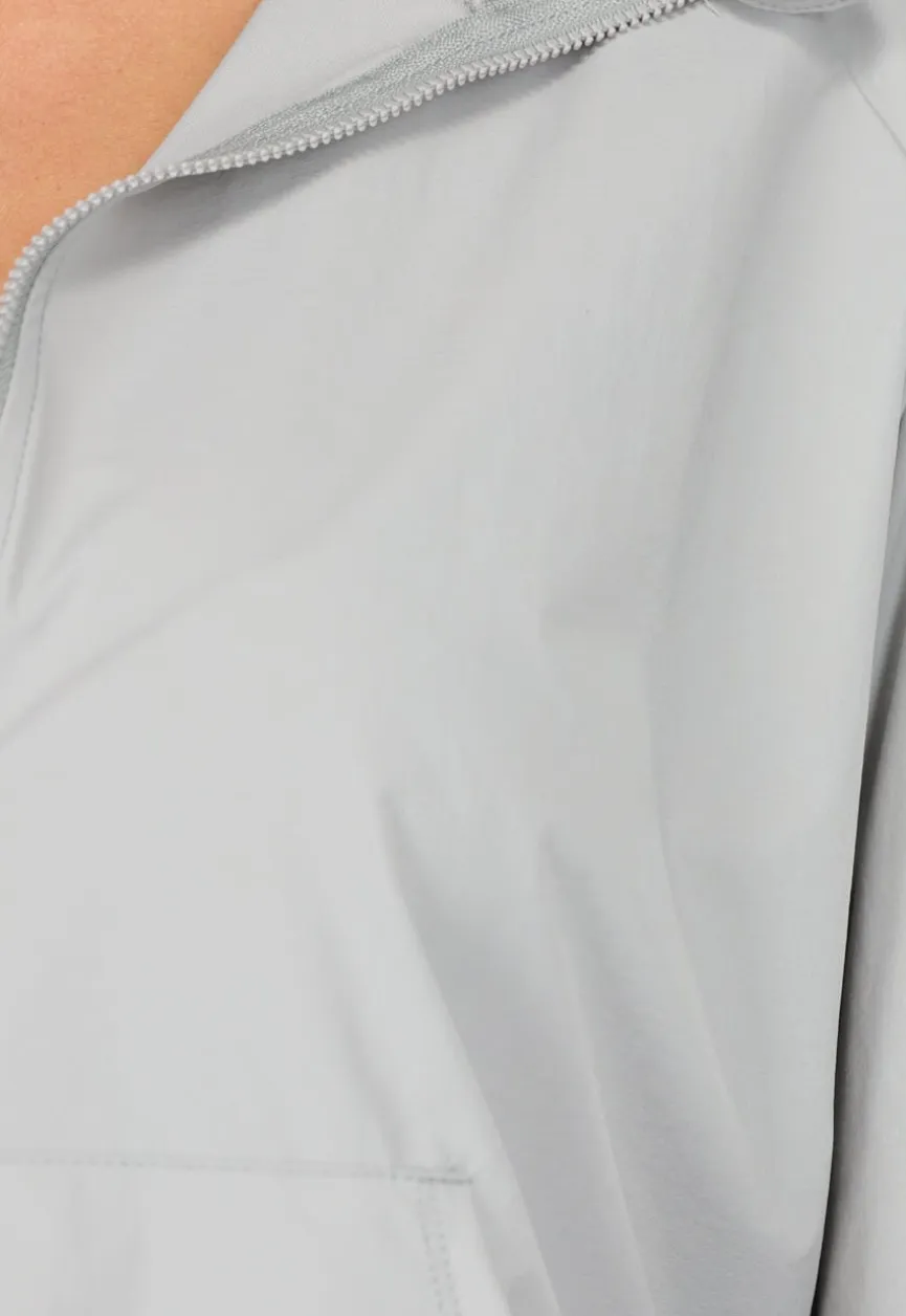 Grijze Sportieve Winddichte Two Piece